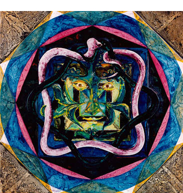 &laquo;&nbsp;Tête foliacée&nbsp;&raquo;